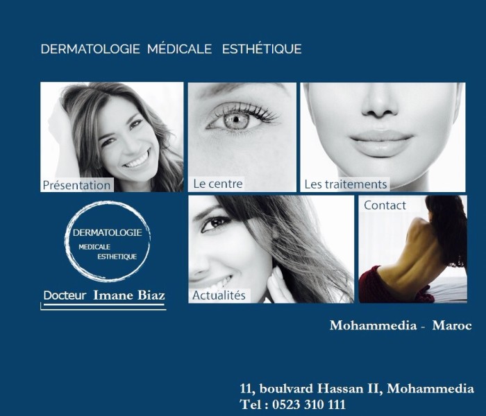 Rendezvous avec Dr Biaz Imane Dermatologue à Mohammedia