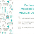 Dr Mossaab Rtimi, Dentiste, Gabès