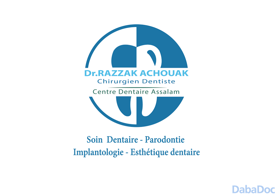 Dr Achouak Razzak, Dentiste à Tanger | DabaDoc MA