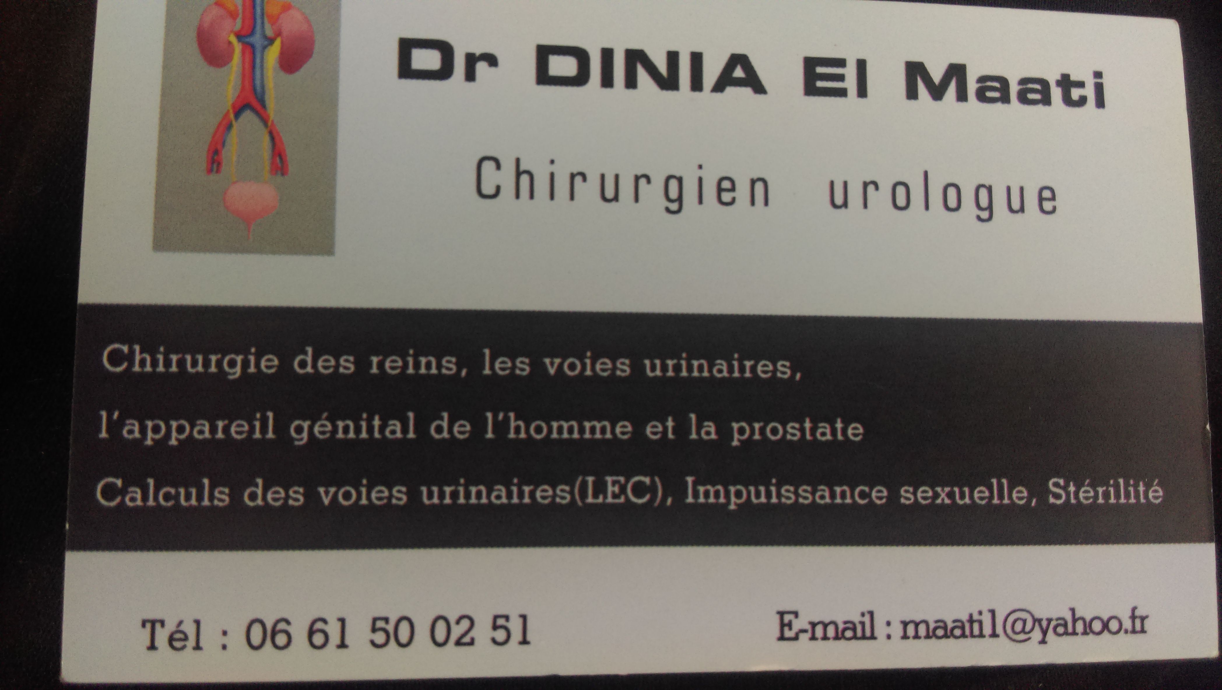 Dr El Maati Dinia