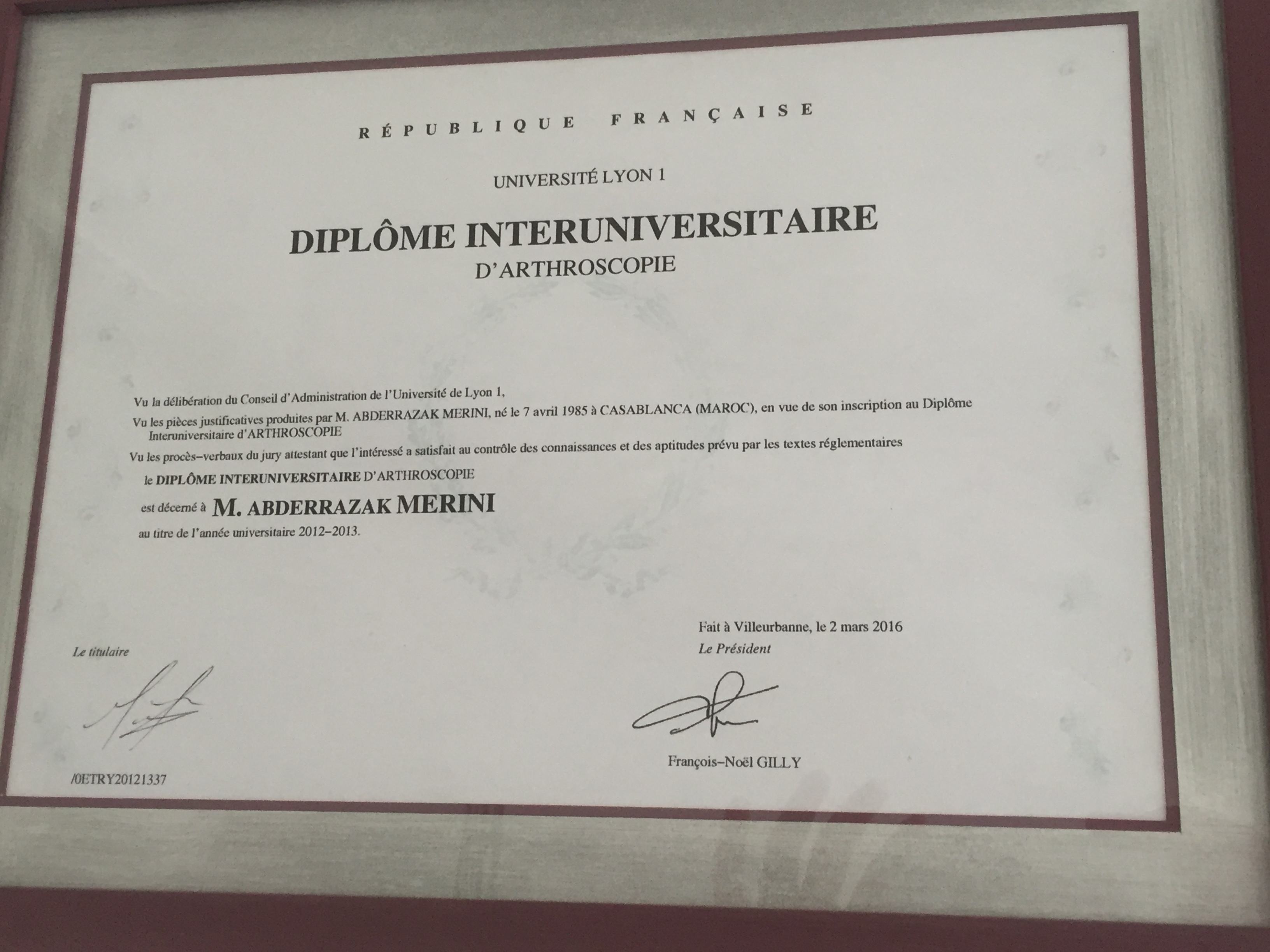 دكتور المريني عبد الرزاق