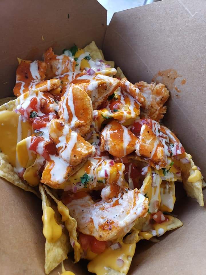 Buffalo Chicken Nachos
