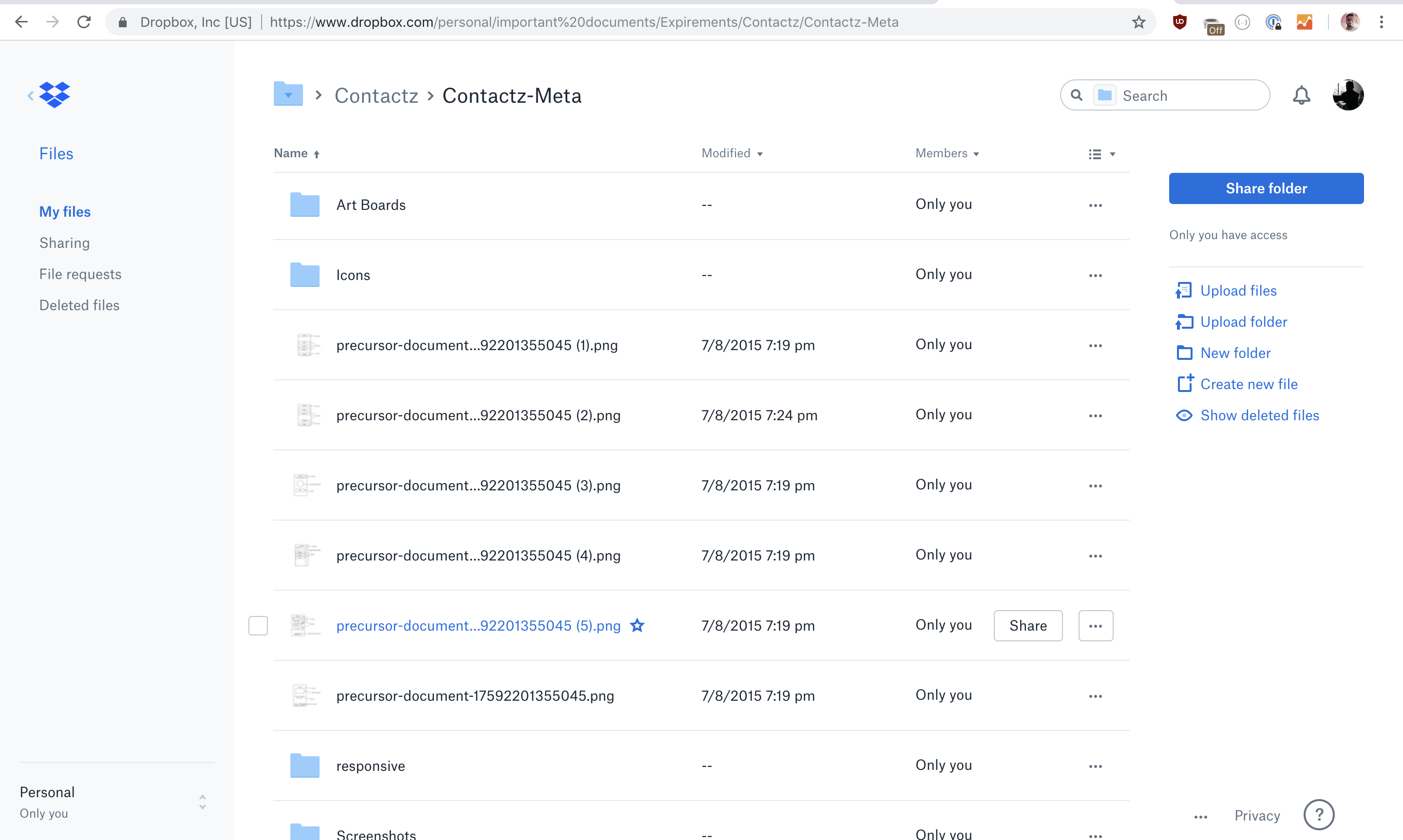 Dropbox Folder