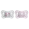 Physio Light Soother 2-6m 2pk Pink