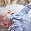 B.BOX Wrist Teether - Lullaby Blue Fox