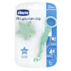 CHICCO Soother Clip Adaptable with Chain Star