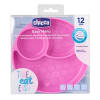 Silicone Divided Plate Pink 12M+