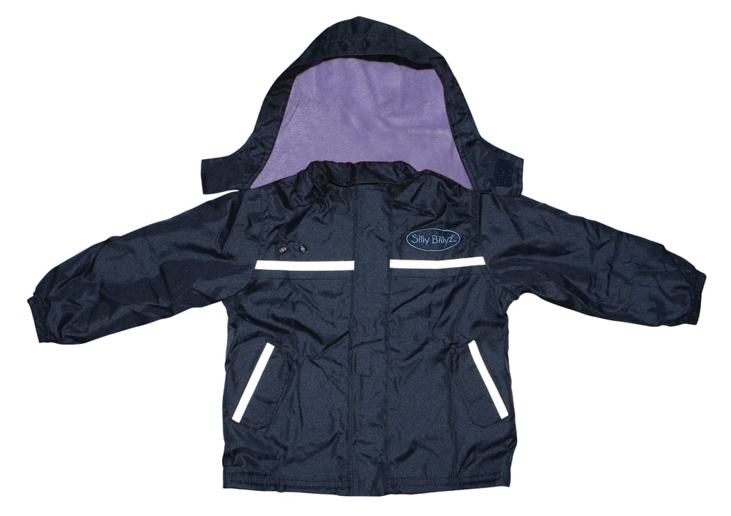 WATERPROOF JACKET LILAC/NAVY LARGE