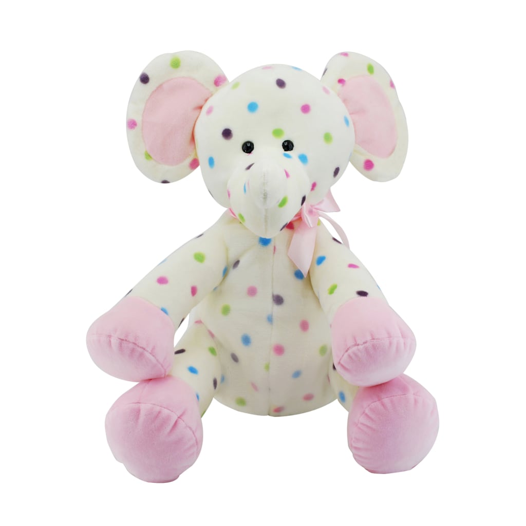ANIPALS AP 45037 Dot Elephant Pink 25cm