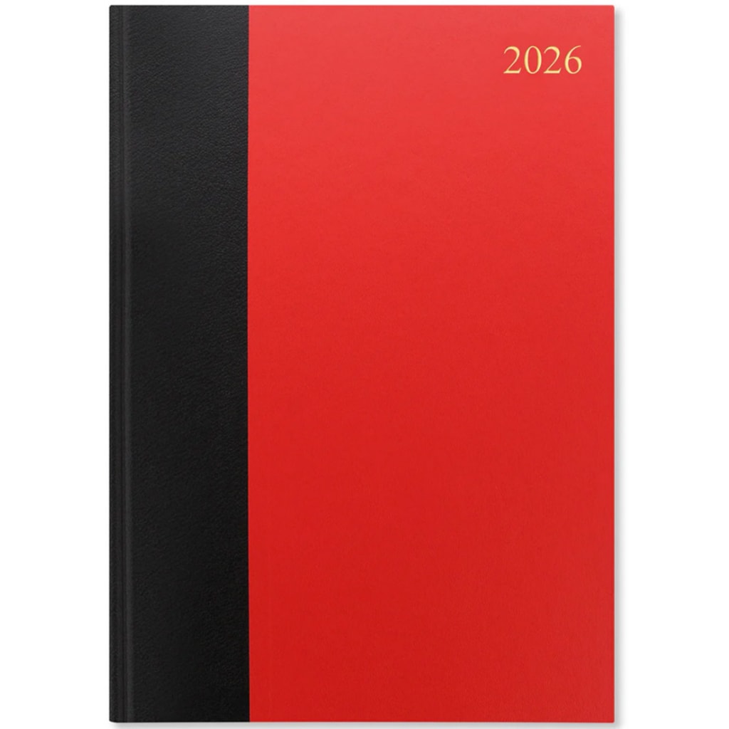2026 Standard A4 DT2P English Red & Blk