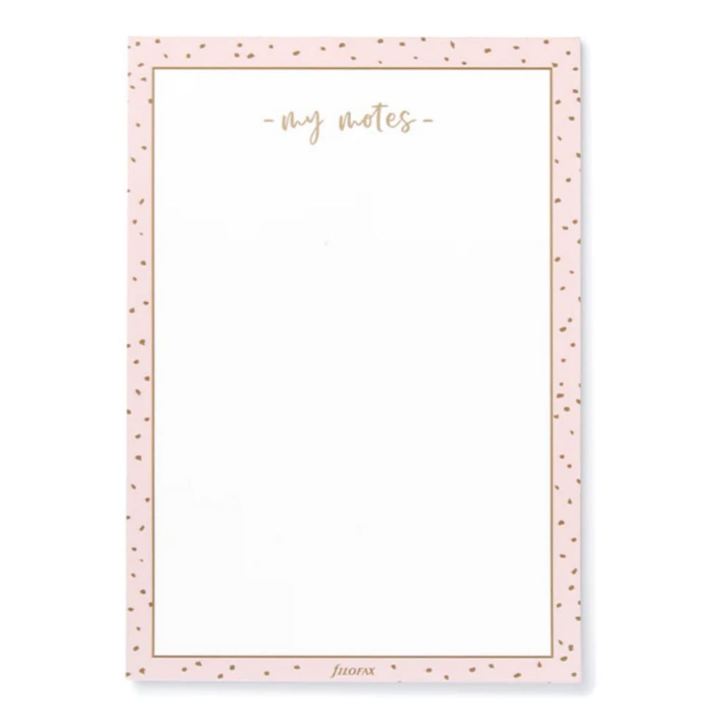 FILOFAX Notepad My Notes Confetti