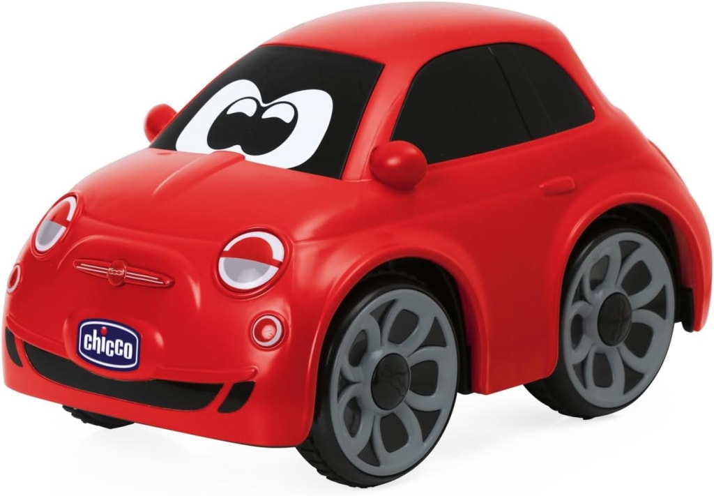 CHICCO Fiat 500E Remote Control Red