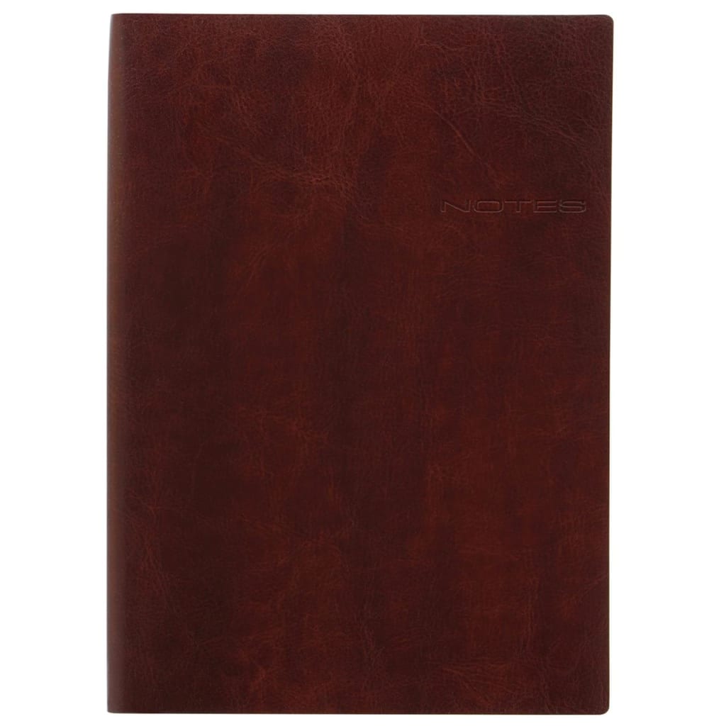 LETTS Lecassa A4 Notebook Brown