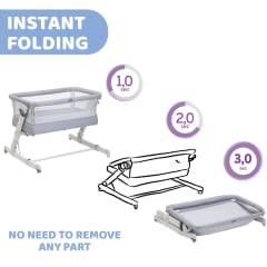 CHICCO Next2Me PopUp Grey Mist