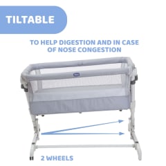 CHICCO Next2Me PopUp Grey Mist
