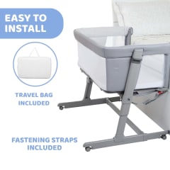 CHICCO Next2Me Dream Evo - Grey Re Lux