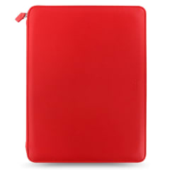 A4 PENNYBRIDGE ZIP FOLDER RED