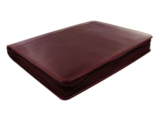 FILOFAX A5 LOCKWOOD ZIP ORGANISER GARNET