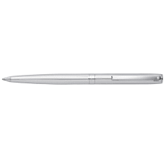 Sagaris Brushed Chrome/Chrome CT Plate Ballpoint Pen