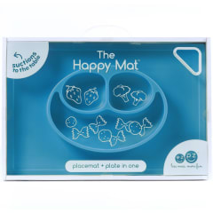 UK HAPPY MAT BLUE