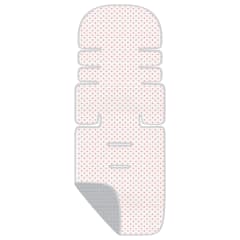 JERSEY STROLLER LINER PINK SPOTS