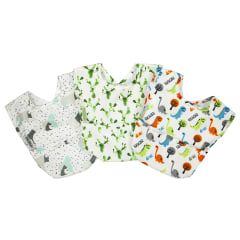 Nylon Pocket Bib 3pk Boy