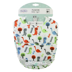 Nylon Pocket Bib 3pk Boy