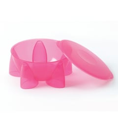 BOOSTER SNACK POT & LID PINK