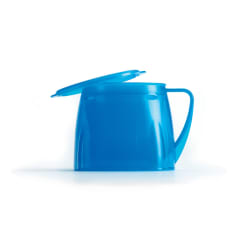 STEADYCO LETS EAT CUP  LID BLUE