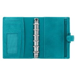 PERSON COMPACT CLASSIC CROC ORGANISER EBONY