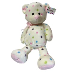 AP 45019 Dot Bear Pink 30cm