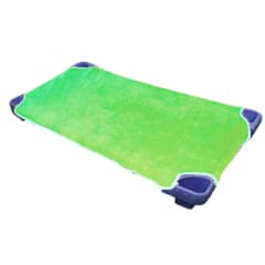 Stacker Bed Fitted Sheet Fleece Lime