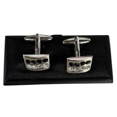 GDESIGN gd JT270 Blk/Wh Jewel Cufflink