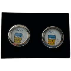 GDESIGN gd WG0188 Bottoms Up Cufflink