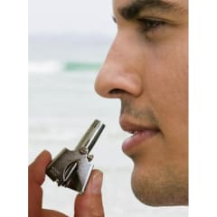 GROOM MATE Silver Wing Nose Trimmer