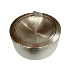 031 12cm S/Steel Ashtray