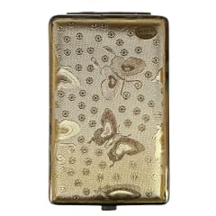 101 DS Cig Case Gold B/Fly