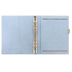 FILOFAX A5 DOMINO SOFT ORGANISER PALE BLUE