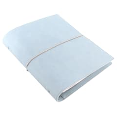 FILOFAX A5 DOMINO SOFT ORGANISER PALE BLUE