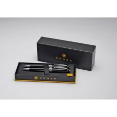 Bailey Black Lacquer Ballpoint + Pencil Set