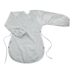 TOWEL MESSY EATER BIB SILVER