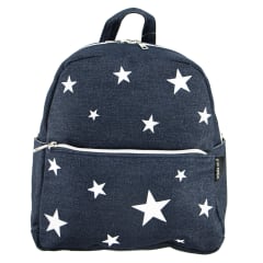 ISOKI TALYULA DENIM BACKPACK - SILVER STARS