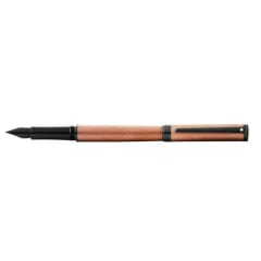 Intensity Engrvd Bronze/Black Trim Fine Fountain Pen