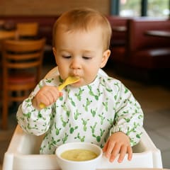 SILLY BILLYZ NYLON SMALL L/S BIB CACTUS