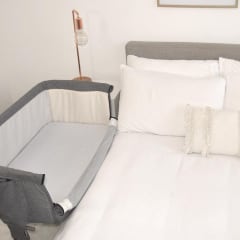 CHICCO Crib: Next2Me Air - Dark Beige