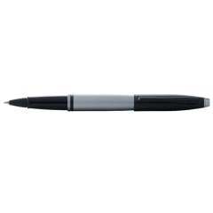 Calais Matte Grey/Black Rollerball Pen