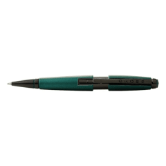 Edge Matte Green/Black PVD Rollerball Pen