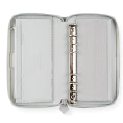 Filofax Per Com Saffiano Zip Organiser Granite