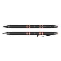 175th Classic Century Black+RG Ballpoint and Mechanical Pencil Set