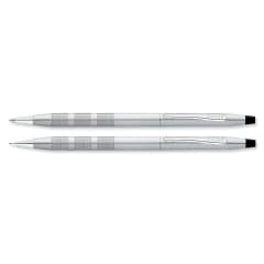 Classic Century Satin Chrome Ballpoint & 0.7mm Pencil Set